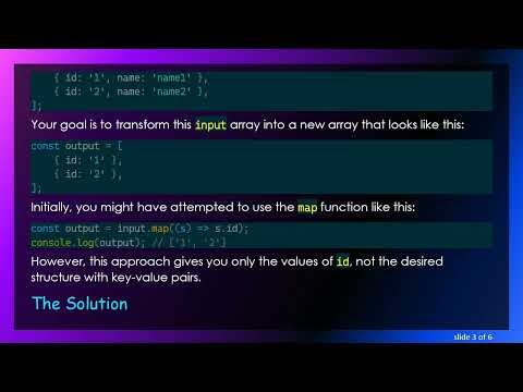 How to Create a Key-Value Array from an Array of Objects in JavaScript