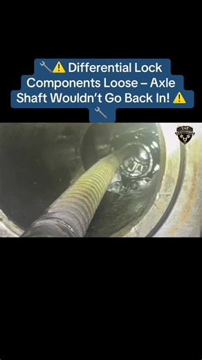 TAT Express Inc. on Instagram: "🔧⚠️ Differential Lock Components Loose – Axle Shaft Wouldn’t Go Back In! ⚠️🔧During inspection, our specialist tech found the differential lock mechanism loose, preventing the axle shaft from sliding back into place. When the diff-lock components are not secured correctly, the internal gears and locking collar shift out of alignment — making reinstallation impossible and creating a major risk for driveline damage.💡 Why this happens:• Normal wear and vibration ca