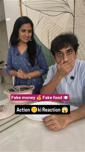 He gave buildup without money 😂Every action has a reaction 🤣 #couplecomedy #trending #viral #shorts