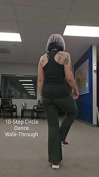 10-Step Circle Dance (Line Dance) Walk-Through Tutorial
