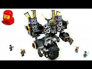 LEGO Ninjago Movie 70632 Quake Mech Lego Speed Build