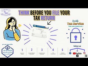 📌 💡 Think Before You File Your Tax Return!