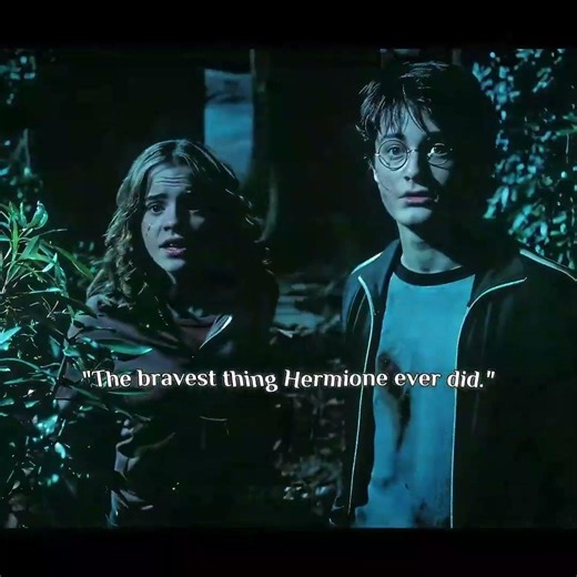 Hermione’s bravest moment..." 😲 #HarryPotter #Shorts #foryou