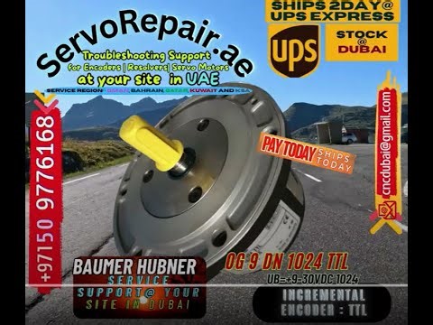 Baumer Encoder Technical Support Troubleshooting of Encoder Signal Health at Machine ServoRepair.ae