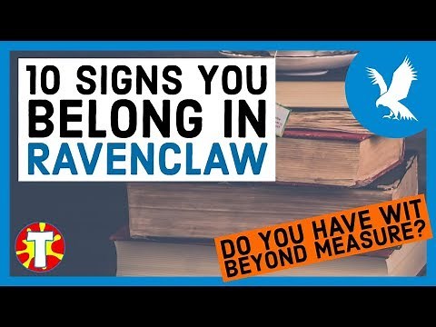 10 Signs You Belong In Ravenclaw | Harry Potter House Quiz