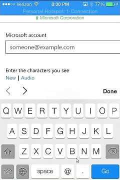 How to Change Hotmail Password Using Mobile Phone