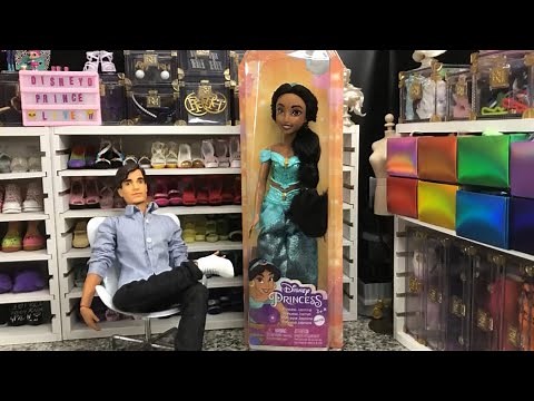 Disney: Mattel Disney Princess Jasmine Doll Unboxing and Review