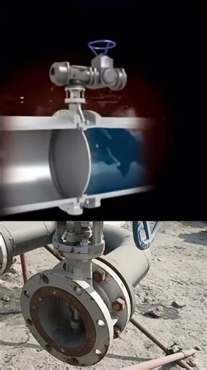 Buttery Fly Valve Mechanism #engineering