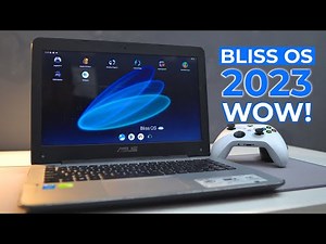 BYE BYE EMULATOR! Main Game Android di Laptop KenTang Dengan BLISS OS Terbaru