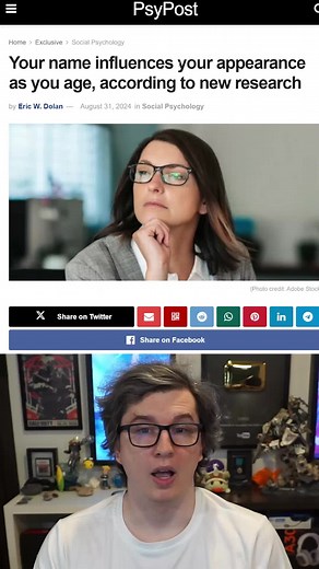 Names influencer your looks as you age #names #namesuggestions #science #psychology #sociology