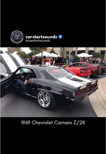 1969 Chevrolet Camaro Z/28: Potente Big Block V8