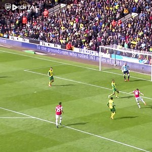 1.1M views · 10K reactions | ️ OTD: Aaron Ramsey relegates Norwich City FC with a rocket, straight into the top corner!  | Arsenal | Facebook