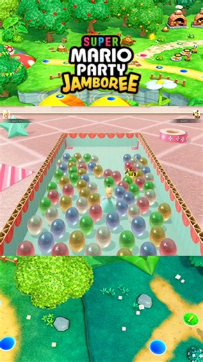 Super Mario Party Jamboree Rosalina VS Pauline VS Bowser Jr VS Monty Mole Mega Wiggler's Tree Party