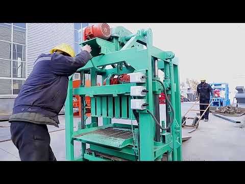 QTJ4-40 block machine #machinerychannel #amazingmachinery #brickmachine