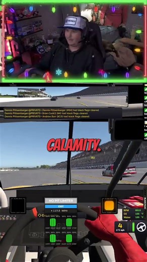 Calamity on the Track! #shorts