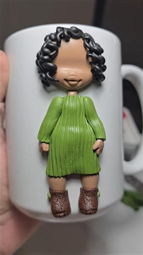 Polymer clay doll from start to finish #polymerclaydoll #polimerclay #clayart #claydoll