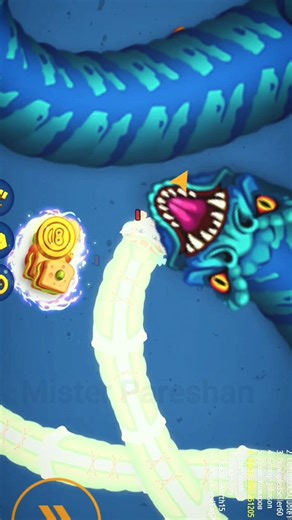 Worms Zone Gameplay Shorts | Full Speed + Full Fun 🚀 | Mister Pareshan