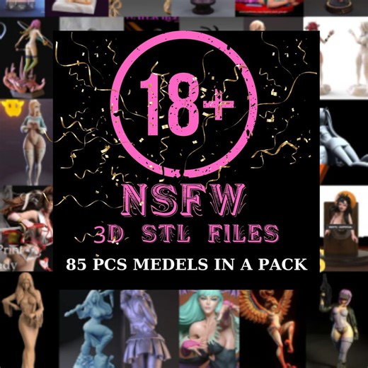 85  NSFW STL Models Bundle | Adult Female Figures | Mature Pack | Instant Download - Etsy