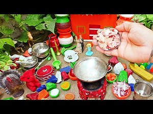 Miniature Chicken Curry Recipe // Ep-42 // Tiny Cooking // Mini Food Video // The Mini Food