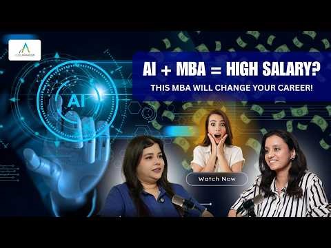 This MBA Can 10X Your Salary 🚀 AI & Data Analytics Explained #atmiaeducation #studyabroadindia