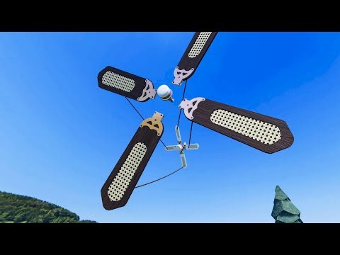 Test Your Skills with the Crazy Wobbly Ceiling Fan Challenge!