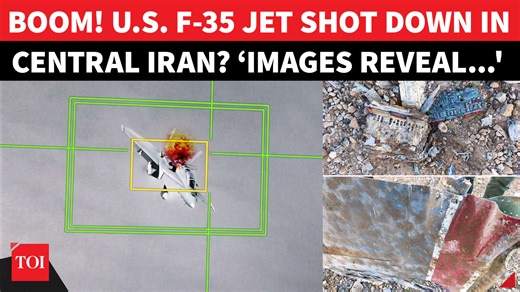 ‘Pilot killed, aircraft crashed’: Iran blows 'another' US F‑35 fighter jet? Shocking 'proof' out