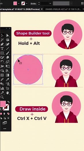 Create the Google Chrome Logo in Adobe Illustrator #googlechrome #illustrator @GraphicMujahid