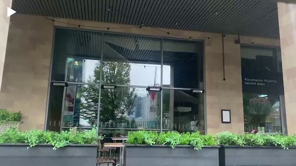 Emergency services respond as 'ceiling collapses' in Pizza Express