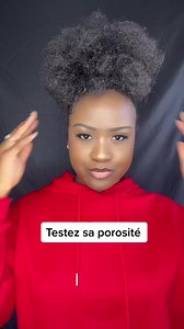 6.6K views · 64 reactions | Voici comment faire un test de porosité ! Crédit vidéo : @its.baabygirl #testdeporosite #naturalhairjourney | Karaw International | Facebook