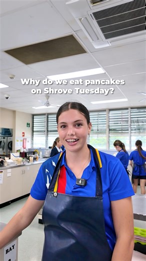 SHROVE TUESDAY | Why do we eat pancakes? Falling on the day before Ash Wednesday, and dating back as far as the 16th century, Shrove Tuesday has traditionally been the final day to indulge before the fasting season of Lent begins. It was a time to use up foods that could not be eaten during Lent – including eggs, milk and fat – in other words, the perfect pancake ingredients! Students enjoyed pancakes across both campuses today, raising funds for Caritas. The Seniors even had a pancake eating co