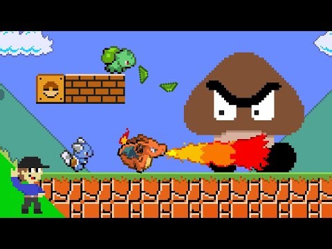 Pokemon would be OP in Super Mario Bros.