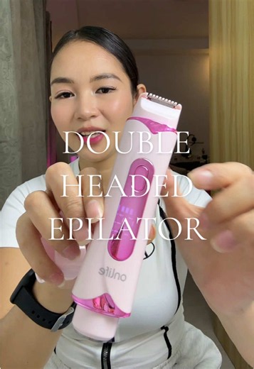 Double Headed Epilator hair trimmer hair shaver — Pangkalbo ng kiffy