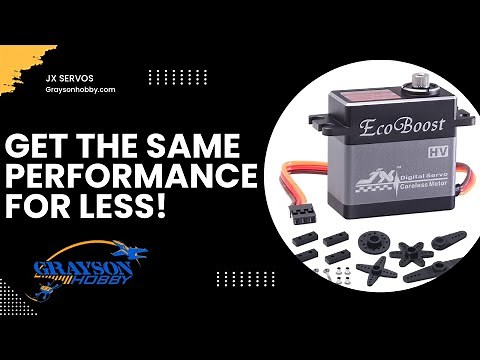 Explore JX Servos at Grayson Hobby | Top-Quality Servos for RC Planes