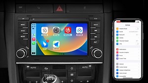 🎉 ¡Transforma tu Audi con AWESAFE! 🚗💨 🌟 Radio Android 12.0 para Audi A4/S4/RS4: Eleva tu experiencia de conducción con nuestro sistema de radio táctil capacitiva HD de 7 pulgadas, diseñado específicamente para Audi A4/S4/RS4. Equipado con Android 12.0, 2GB RAM y 32GB ROM para un rendimiento superior y respuesta rápida. ¡Ideal para los modelos desde 2002 hasta 2008! 📱 Carplay & Android Auto Incorporados: Conecta tu smartphone sin cables para una integración perfecta. Usa Google Maps, Spotify