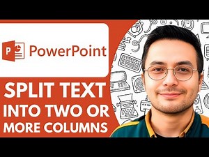 How To Split Your Text Into Two Or More Columns In Powerpoint - 2025 (Simple Tutorial)