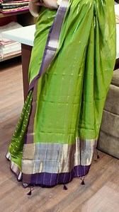 Style Code: 05072548 Price: ₹1700 ✨ Soft silk saree with elegant green & purple contrast ⏳ Dispatch Time: 25 days 🛒 Order online now 📲 WhatsApp us at 9895355800 for queries or assistance | AshimaFashionstore