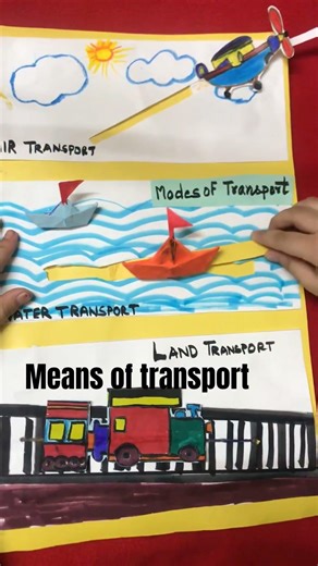 means of transport school project