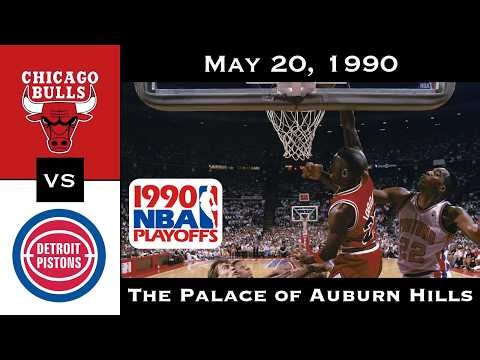 Full Game: The Jordan Rules in Full Effect | Bulls vs Pistons | ECF Game 1 (May 20, 1990)
