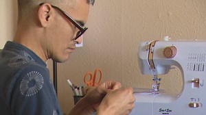 Dallas teacher using stimulus check money to make masks for students