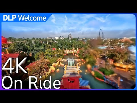 [4K] Dudley Do-Right's Ripsaw Falls - On Ride 2022 - Universal Orlando Resort - Islands of Adventure