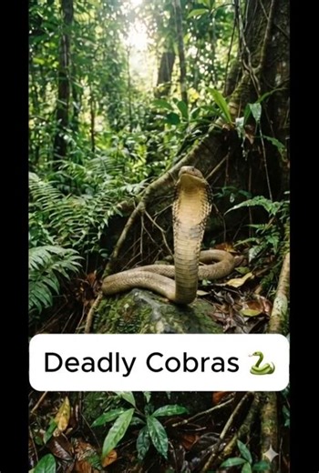 Deadliest Animals on Earth: The Cobra ☠️🐍