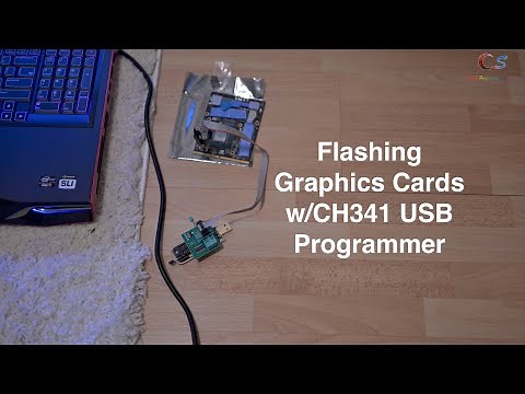Flashing Graphics Cards with a CH341a USB Programmer