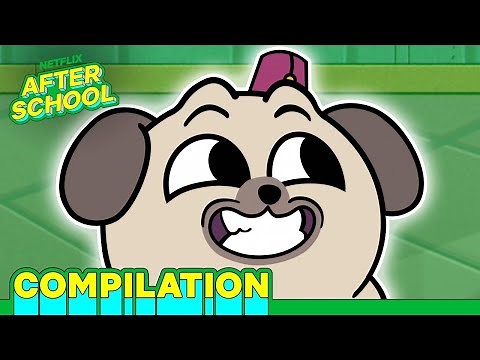 Pugsley Being a Certified Good Boy Compilation 🐶👿 | Dead End: Paranormal Park | Netflix