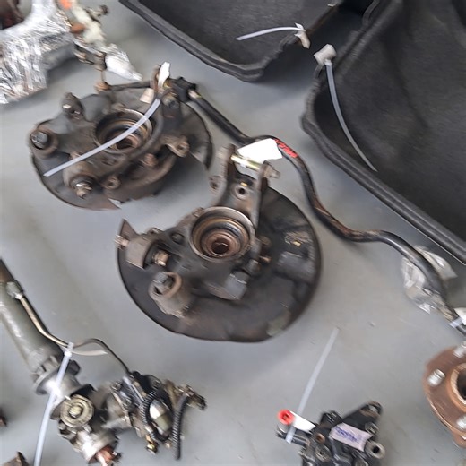 We’ve added another group of parts to the site today for JZX100 Chaser and Mark II, Z32 300ZX, R32-R34 Skyline and Y50/Fuga platforms. This update includes hubs, knuckles, steering components, ABS sensors, suspension arms and driveline pieces. • JZX100 rear hub and knuckle assembly • JZX100 steering column assembly • JZX100 rear upper camber control arms, left and right • Z32 ABS sensor, power steering rack and power steering pump • Z32 rear sway bar and flex plate • R32-R34 RH 3x2 axle • Fuga/S