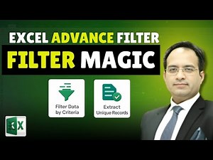 How to use Advanced Filter in Excel | SURPRISING Advanced Filter TRICK in Excel