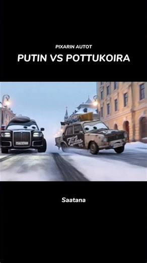 POTTUKOIRA VS PUTIN! | Pixar Autot Elokuva Parodia! #pottukoira #suomi #komedia #kicksuomi