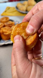 4.8M views · 156K reactions | WELCOME TO CHIP ADVISOR! Hugh Woodward shows us how to make these gourmet potato smileys  let’s do this! #potatosmiles #potatorecipes #nostalgicfood #schoollunch | Twisted | Facebook