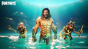 The undisputed King of the Seven Seas has arrived 🔱 Battle Pass owners, complete Aquaman Challenges to unlock the Outfit now! | Fortnite