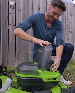 116K views · 71 reactions | No matter the task, big or small, Greenworks has a voltage platform ready to turn your frustrations around in no time. Is your yard needing a fresh cut this weekend? The Greenworks PowerAll 48V lawn mower has you covered! https://amzn.to/2Sn9vOW | Greenworks | Facebook