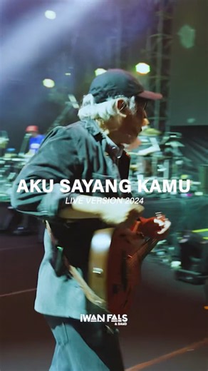 Iwan Fals & Band - Aku Sayang Kamu (Live Version 2024) #shorts